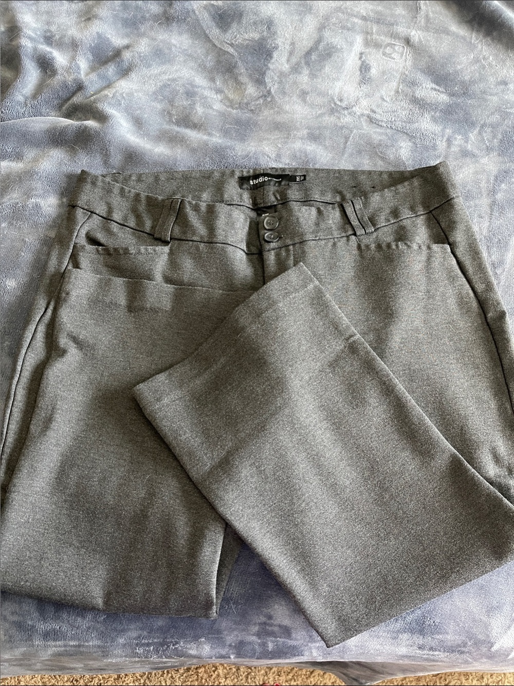 torrid Gray Boot Cut Dress Pants